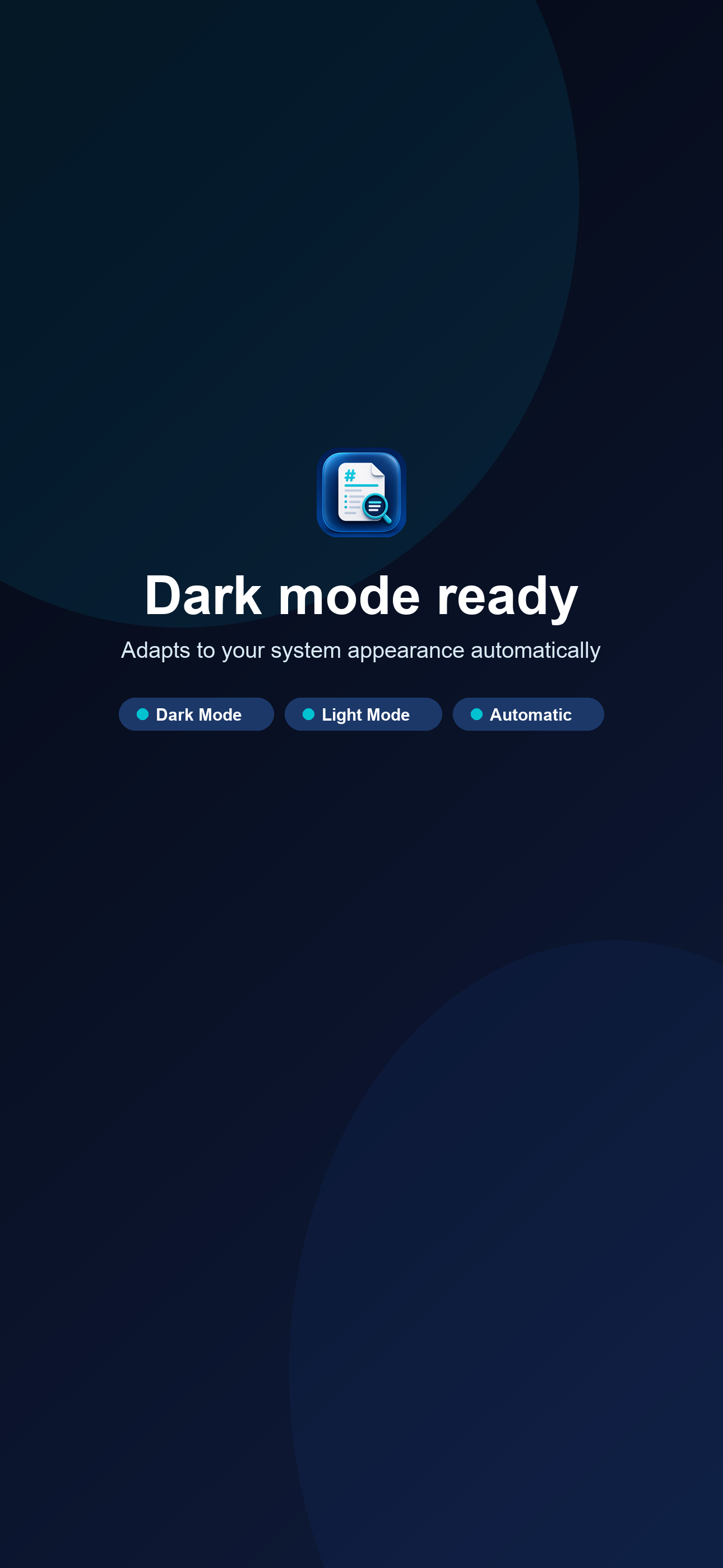 Dark mode
